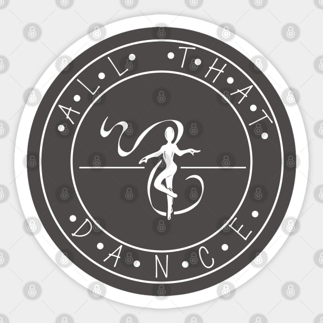 ATD in a circle Sticker by allthatdance